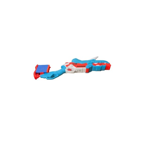 Nerf Dinosquad Tricerablast Dart Blaster Gun with Darts - Picture 2 of 6